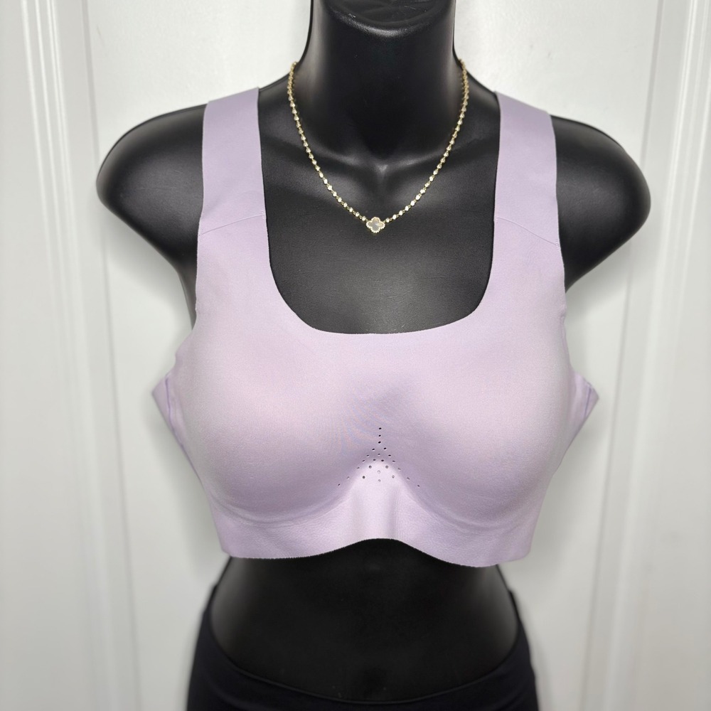 Brooks Dare Crossback Run Bra Lavender Purple High Impact 36A/B 350084 Fitness